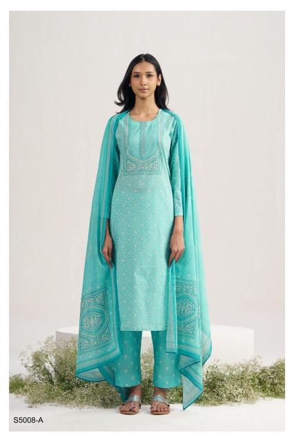 Ganga indratha 5008 cotton wholesale dress material